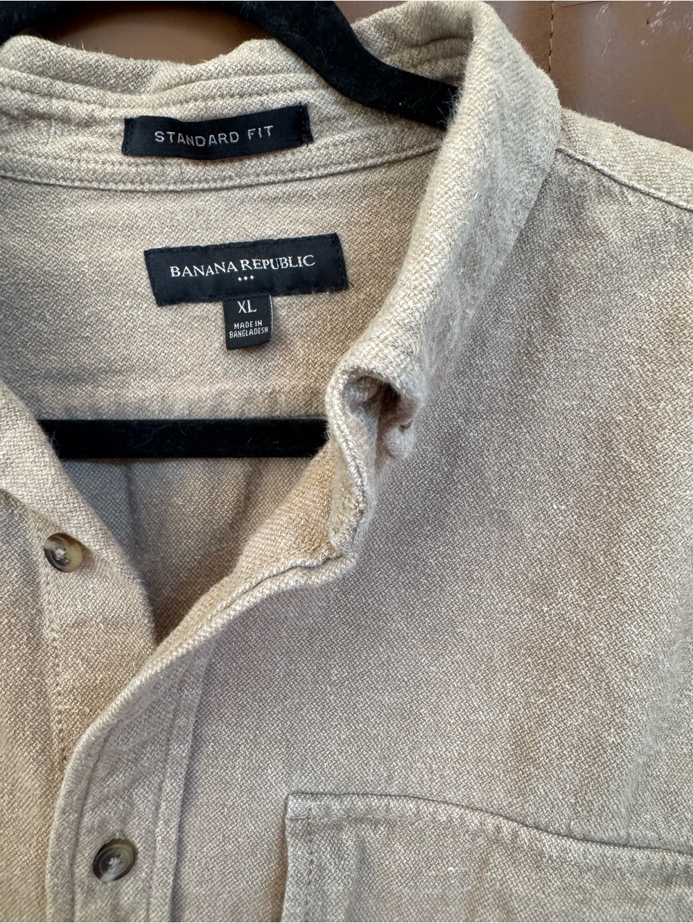 Banana Republic Men's Tan Shirt Jacket